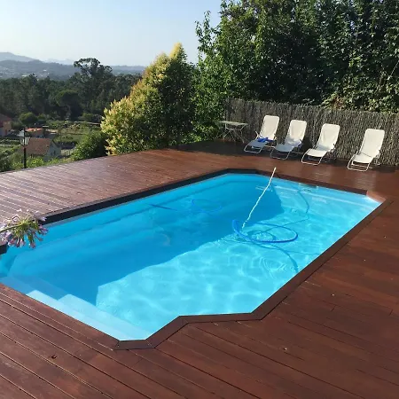 With 3 Bedrooms In With Wonderful Sea View Private Pool And Wifi 8 Km From The Beach גונדומר